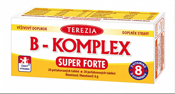 B-komplex Super Forte + 20 tablet