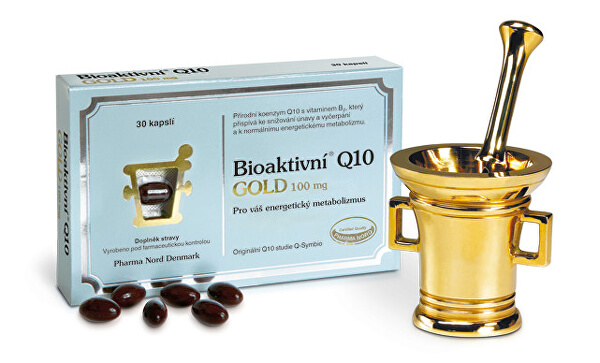 Bioaktívny Q10 GOLD 100 mg 60 pastiliek