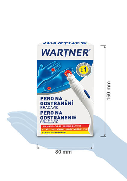 Wartner pero na odstranění bradavic