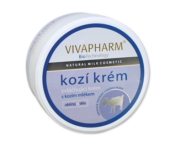 Vivapharm Kozí zvláčňující krém 250 ml dóza
