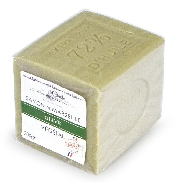 Marseillské mýdlo "Cube" – Oliva 300 g