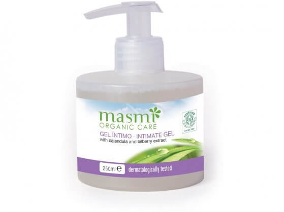 BIO intimní sprchový gel MASMI, s levandulovým éterickým olejem, 250 ml