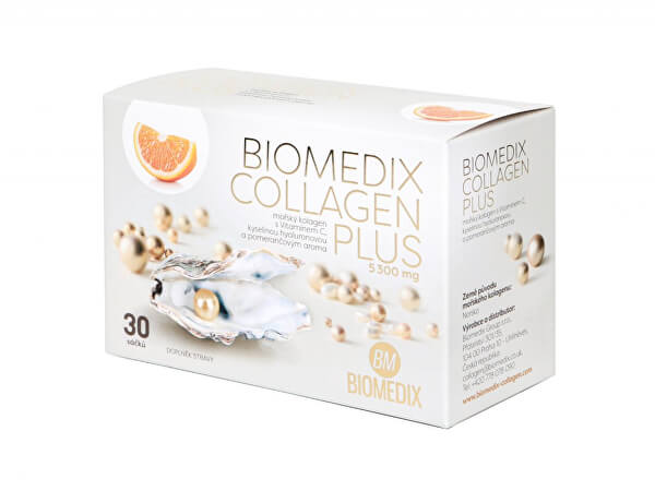 Biomedix Kolagen Plus Pomeranč 30 sáčků