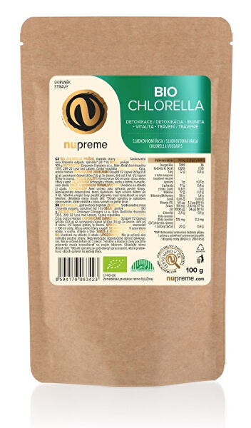 Chlorella 100 g prášek BIO