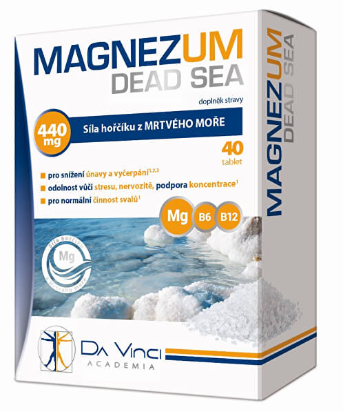 Magnezum Dead Sea 40 tbl.