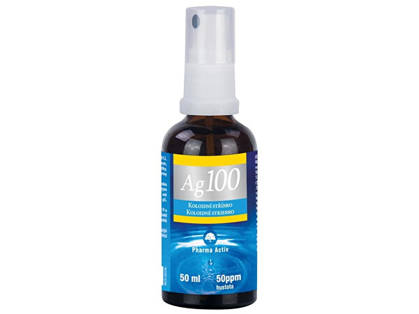 Koloidní stříbro ve spreji Ag100 (50ppm) 50 ml