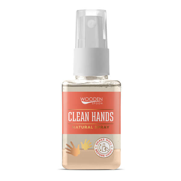 Prírodné čistiaci sprej na ruky 50 ml