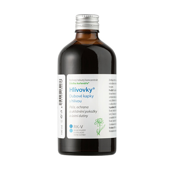 Dubovky – Dubové kapky s hlívou RK-V 100 ml