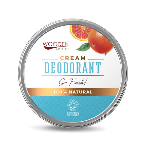 Deodorant cremos natural ¨Go Fresh!¨ Wooden Spoon 60 ml