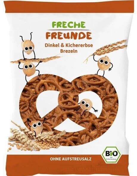 SLEVA - BIO Špaldové preclíky s cizrnou 75 g