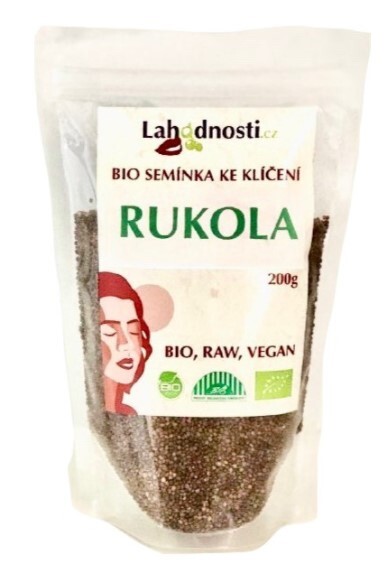 BIO Rukola, semínka ke klíčení 400 g