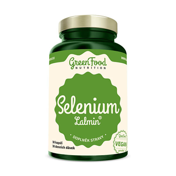 SLEVA - Nutrition Selen Lalmin® 30 kapslí - chybějící ochranné obal přes víčko