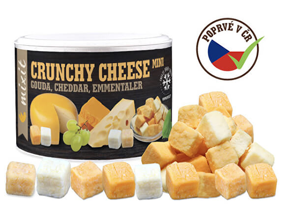 Mix křupavých sýrů: Gouda, Čedar, Ementál 135 g