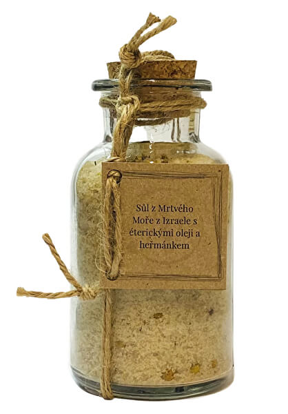 Sůl z mrtvého moře s éterickými oleji a heřmánkem 300 g