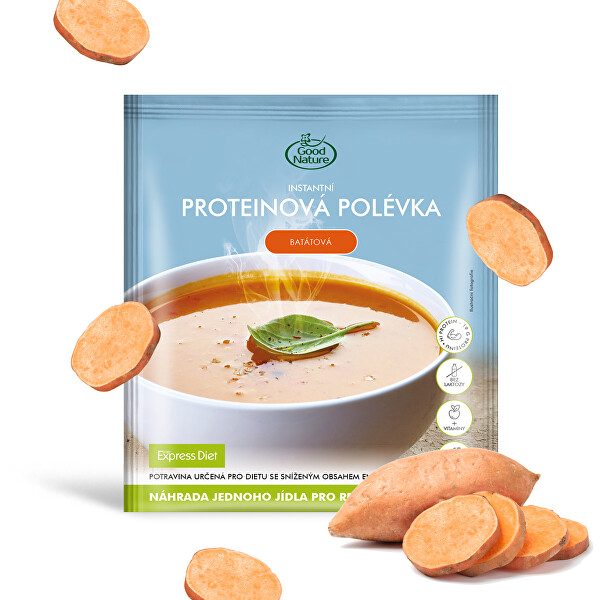 Proteinová batátová polévka na hubnutí 55 g