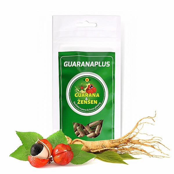 Guarana + Ženšen 100 kapslí