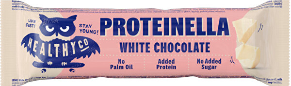 Proteinella Bar 35 g - biela čokoláda