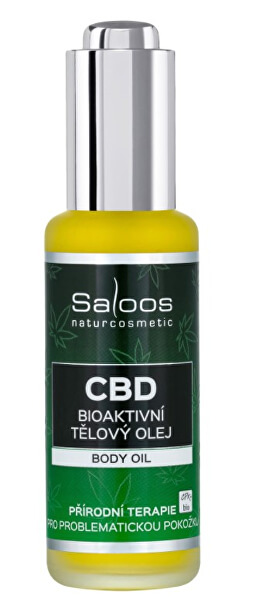CBD Bioaktivní tělový olej 50 ml