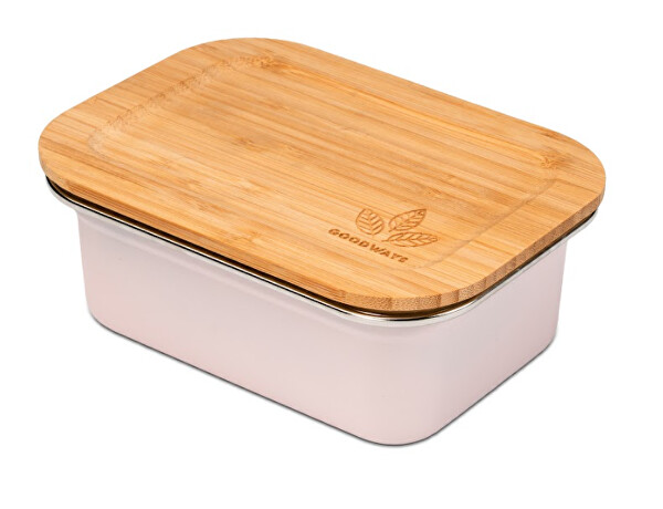 SLEVA - GoodBox krabička na jídlo Pink - chybí guma na box