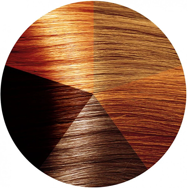 Barva na vlasy mix (Copper, Indigo a Cassia) 3 x 100 g