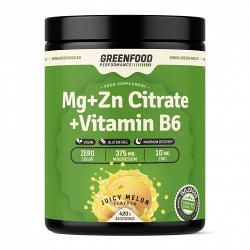 Performance nápoj MG+Zn Citrate + Vitamin B6 420 g