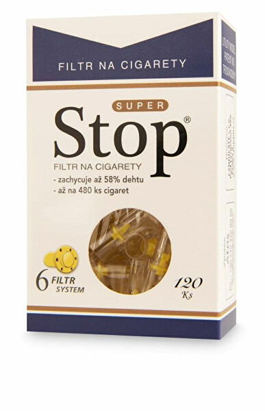STOPfiltr na cigarety - 6 filtr