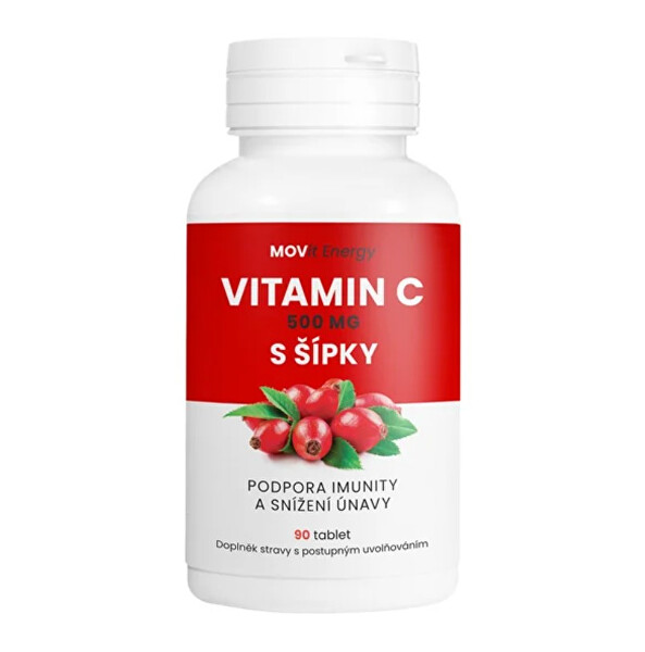 Vitamín C 500 mg so šípkami 90 tabliet