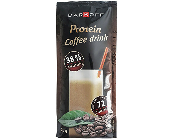 Káva s obsahem proteinu 38 % 10 x 20 g