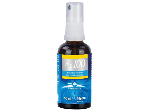 Koloidní stříbro ve spreji Ag100 (10ppm) 50 ml