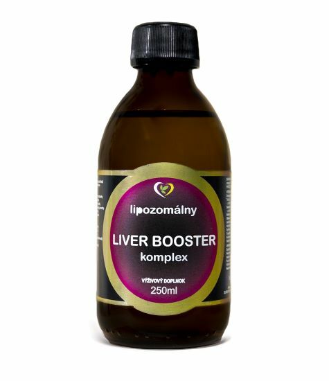 Lipozomálna Liver booster komplex 250 ml