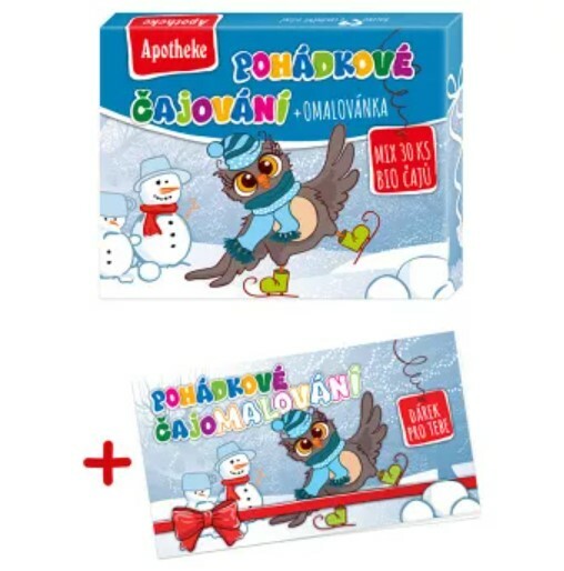 Čajová pohádková kolekce Sova BIO 30 sáčků