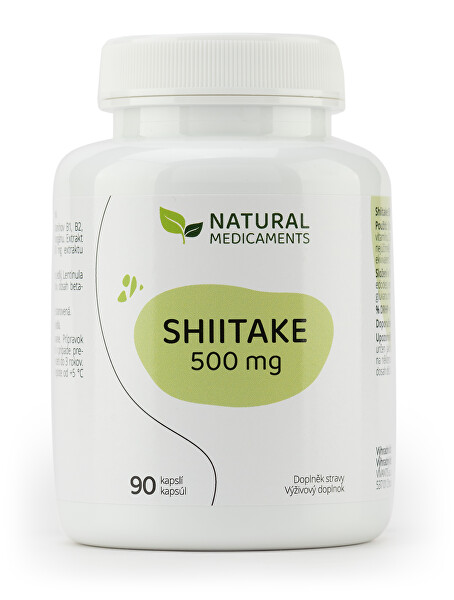 Shiitake 500 mg 90 kapsúl