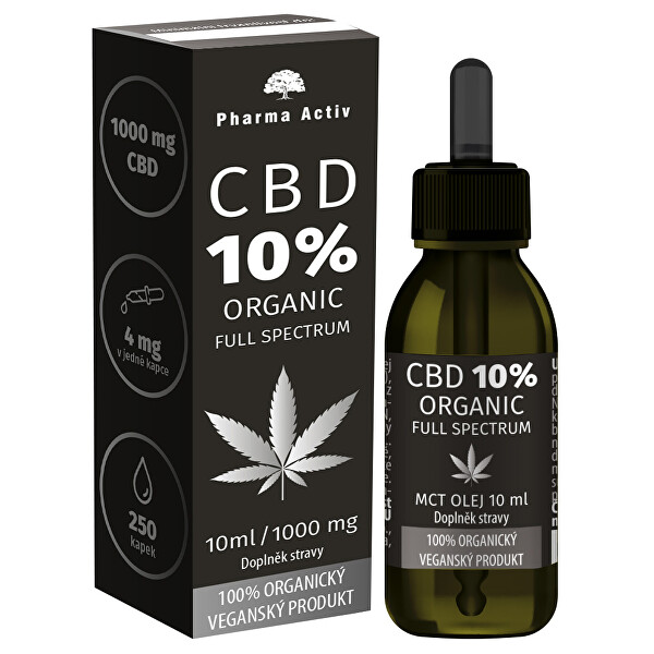 CBD 10% Organic 1000 mg Full Spectrum 10 ml