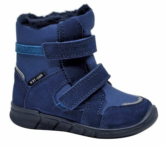 Dětská zimní vycházková obuv Natan modrá