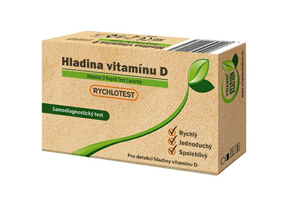 Rychlotest Hladina vitamínu D - samodiagnostický test 1 kus