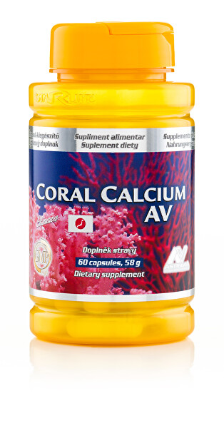 Coral Calcium AV 60 kapslí