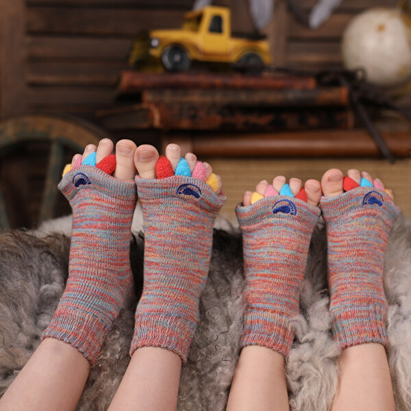 Adjustačné ponožky MULTICOLOR detské