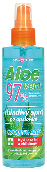 Aloe Vera 97% chladivý sprej po opaľovaní 200 ml