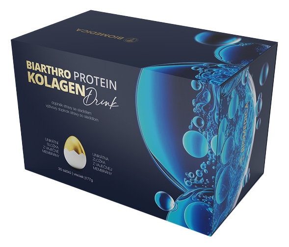 SLEVA - Biarthro Protein Kolagen drink 30 sáčků - poškozená krabička