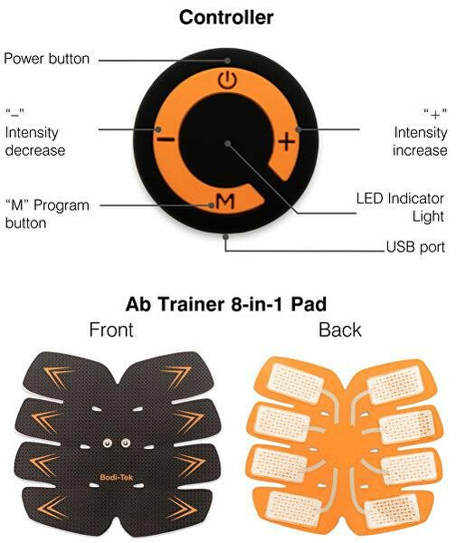 Svalový elektrostimulátor AB trainer