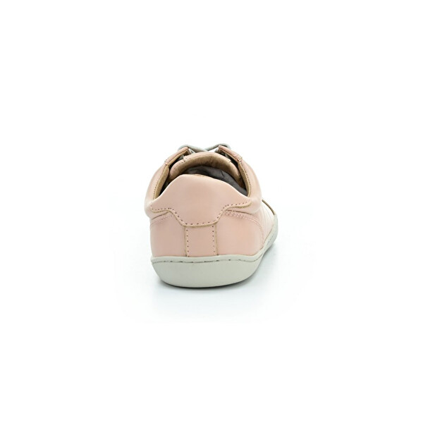 SLEVA - Dámská barefoot vycházková obuv Adela béžová - výrobní vada( zvrásněná kůže) na pravé botě