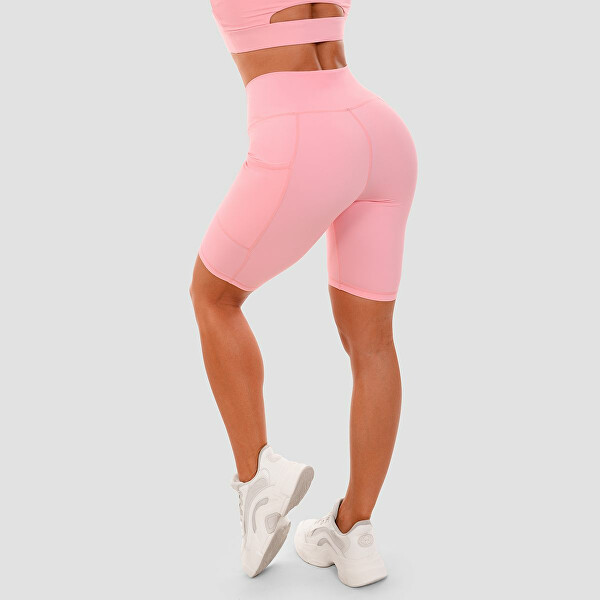 Damen-Biker Shorts Pink