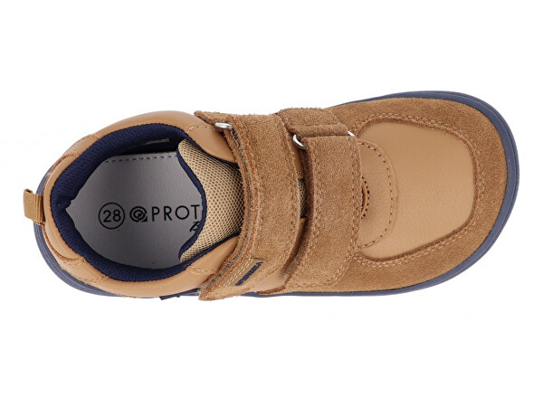 Detská barefoot vychádzková obuv Dexter hnedá