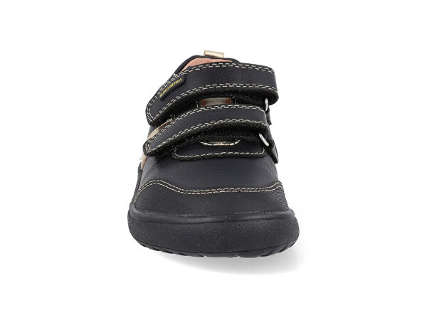 Încălțăminte barefoot de copii pentru plimbări Kimberly neagră