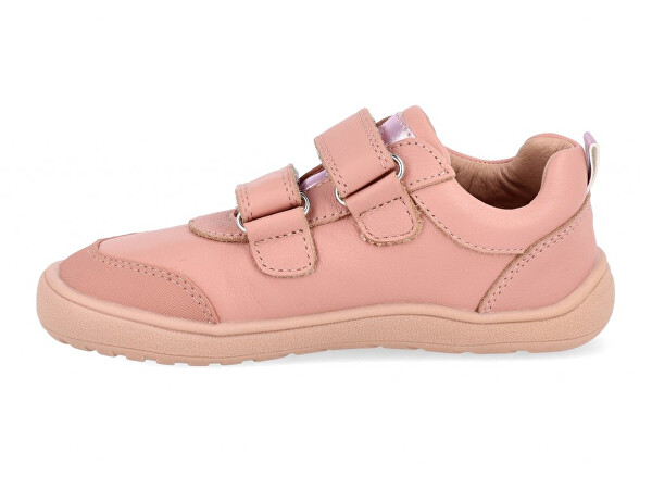 Dětská barefoot vycházková obuv Kimberly růžová