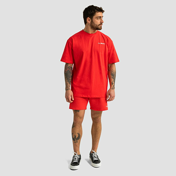 T-shirt da uomo Oversized Limitless Hot Red
