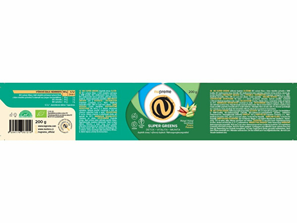 Super Greens 200 g BIO