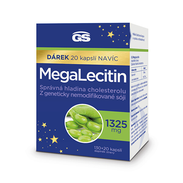 GS Megalecitin 130+20 kapslí
