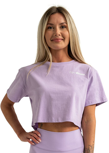 Tricou de damă Cropped Limitless Lavender