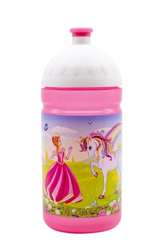 Sticlă sănătoasă Prințesa și unicornul 0,5 l
